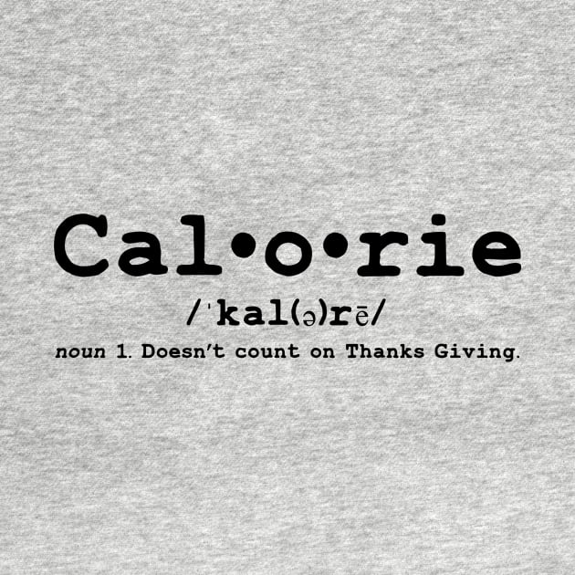 Calorie Doesn't Count on Thanks Giving by nkta